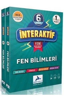 Paraf 6. Sınıf İnteraktif Fen Bilimleri Etkinlikli Çalışma Kitabı 2 Modül Paraf 6. Sınıf İnteraktif Fen Bilimleri Etkinlikli Çalışma Kitabı 2 Modül