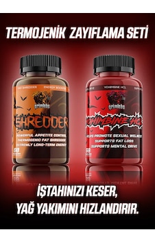 Grimlabs Termojenik Seti - Shredder & Yohimbine Grimlabs Termojenik Seti - Shredder & Yohimbine