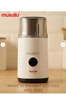 Musullu Msl1003 Baharat Öğütücü Beyaz Musullu Msl1003 Baharat Öğütücü Beyaz