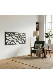 Soyut Desenli Duvar Tablosu Mdf Lazer Kesim Modern Minimal Estetik Duvar Süsü Açık Gri - Gümüş Soyut Desenli Duvar Tablosu Mdf Lazer Kesim Modern Minimal Estetik Duvar Süsü Açık Gri - Gümüş