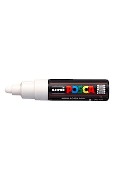 Uni Posca Pc-7M Boyama Markörü 4.5-5.5 Mm Beyaz