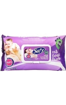 Sufy Plus Islak Mendil Kapaklı 90'Lı Sufy Plus Islak Mendil Kapaklı 90'Lı