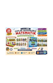 Model 3. Ve 4. Sınıf Matematik Macera Hikâye Seti 20 Kitap