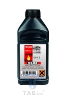 Ferodo Fren Hidrolik Yağı Dot3 500 ML Ferodo Fren Hidrolik Yağı Dot3 500 ML