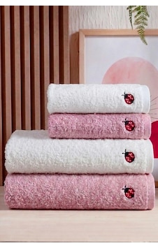 Lena 4'lü %100 Pamuk Bambu Nakışlı El - Yüz - Baş / Mutfak Havlusu Seti 2 Adet 50x90 Cm - 2 Adet 30x50 Analı Kızlı Çeyizlik Havlu Seti Premium, Yumuşak, Emici Ve Dayanıklı Krem - Pembe Lena 4'lü %100 Pamuk Bambu Nakışlı El - Yüz - Baş / Mutfak Havlusu Seti 2 Adet 50x90 Cm - 2 Adet 30x50 Analı Kızlı Çeyizlik Havlu Seti Premium, Yumuşak, Emici Ve Dayanıklı Krem - Pembe