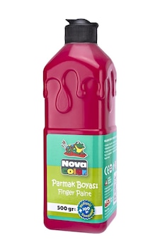 Nova Color Parmak Boyası Kırmızı 500 G Nc-371 Nova Color Parmak Boyası Kırmızı 500 G Nc-371