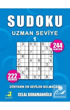 Sudoku Uzman Seviye 1 - Celal Kodamanoğlu Sudoku Uzman Seviye 1 - Celal Kodamanoğlu