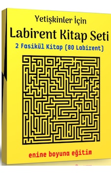 Yetişkinler İçin Labirent Kitap Seti (2 Fasikül Kitap) Yetişkinler İçin Labirent Kitap Seti (2 Fasikül Kitap)