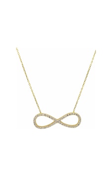Cigold Taşlı Kolye 14 Ayar Altın 1.69 Gr 6560 509270291 Cigold Taşlı Kolye 14 Ayar Altın 1.69 Gr 6560 509270291