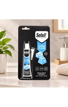 Ultra Clear Kristal Şeffaf Montaj Yapıştırıcı
