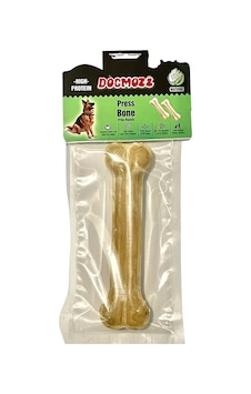 Dogmozz Premium Deri Pres Natural Köpek Kemiği 22 CM