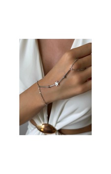 Çiçek Detaylı Çelik Şahmeran Bileklik Ayarlanabilir, Suya Dayanıklı, Günlük Kullanım Silver Silver Çiçek Detaylı Çelik Şahmeran Bileklik Ayarlanabilir, Suya Dayanıklı, Günlük Kullanım Silver Silver