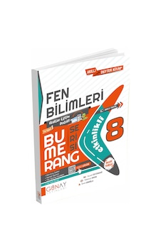 Günay Yayınları 8. Sınıf Bumerang Fen Bilimleri Akıllı Defter Kit Günay Yayınları 8. Sınıf Bumerang Fen Bilimleri Akıllı Defter Kit