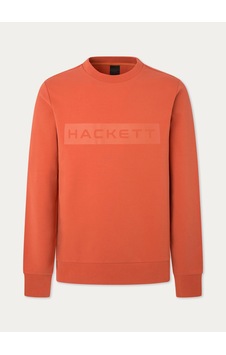 Hackett Turuncu Erkek Pamuklu Sweatshirt Hm581166 Hackett Turuncu Erkek Pamuklu Sweatshirt Hm581166