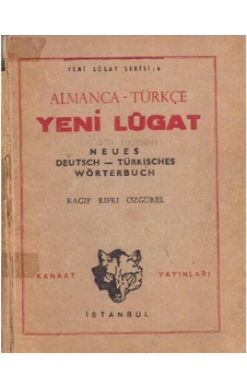 Almanca - Türkçe Yeni Lûgat- Neues - Deutsch - Türkisches - Wörterbuch - Ragıp Rıfkı Özgürel 2.el Almanca - Türkçe Yeni Lûgat- Neues - Deutsch - Türkisches - Wörterbuch - Ragıp Rıfkı Özgürel 2.el