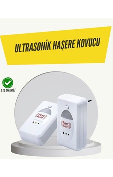 Ultrasonik Haşere Kovucu Cihaz 150 M2 Etki Alanı Streject-eed33 Ultrasonik Haşere Kovucu Cihaz 150 M2 Etki Alanı Streject-eed33