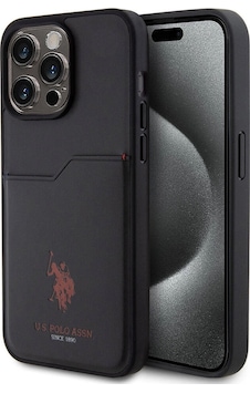 Apple Uyumlu iPhone 15 Pro Max Kılıf U.s. Polo Assn. Lisanslı Baskı Logolu Pu Kartlıklı Kapak Apple Uyumlu iPhone 15 Pro Max Kılıf U.s. Polo Assn. Lisanslı Baskı Logolu Pu Kartlıklı Kapak