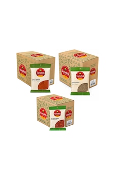 Karadağ Kırmızı Toz Biber - Karabiber - Acı Pul Biber 45 Adet Karma Set Karadağ Kırmızı Toz Biber - Karabiber - Acı Pul Biber 45 Adet Karma Set
