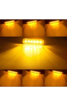 2 Adet . 12-24 Volt Uyumlu Tek Sıra Kendinden Modüllü Çkarlı Led Lamba