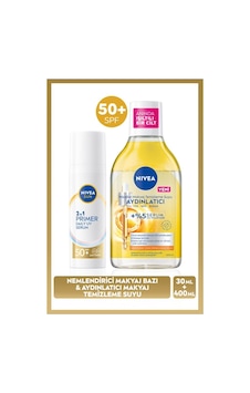 Sun Spf50 Güneş Koruyucu Primer Nemlendirici Makyaj Bazı 30ml Ve Micellar Makyaj Temizleme Suyu400ml Sun Spf50 Güneş Koruyucu Primer Nemlendirici Makyaj Bazı 30ml Ve Micellar Makyaj Temizleme Suyu400ml