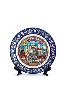 3 Adet Dekoratif Porselen Tabak İstanbul Temalı 20 Cm, Duvar Süsü Ve Sunum Aksesuarı, Decorative Plate Ham 3 Adet Dekoratif Porselen Tabak İstanbul Temalı 20 Cm, Duvar Süsü Ve Sunum Aksesuarı, Decorative Plate Ham