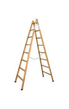 Buse Ahşap Merdiven 8 Basamaklı A Tipi 260 Cm Buse Ahşap Merdiven 8 Basamaklı A Tipi 260 Cm