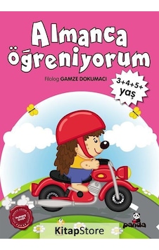 Almanca Öğreniyorum 3 - 4 - 5 Yaş - Gamze Dokumacı - Panda