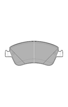 Toyota Corolla Uyumlu Sedan 1.4 Vvt-I 2006-2013 Delphi Ön Fren Balatası Toyota Corolla Uyumlu Sedan 1.4 Vvt-I 2006-2013 Delphi Ön Fren Balatası