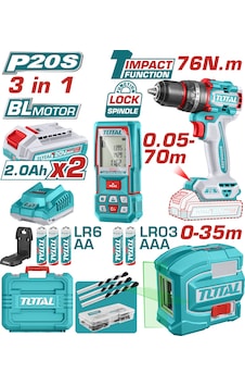 Total Avantaj Set - Matkap, Lazer Metre, Lazer Hizalama Total Avantaj Set - Matkap, Lazer Metre, Lazer Hizalama