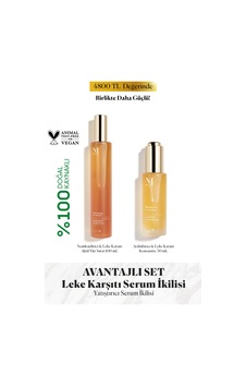 Nemlendirici & Leke Karşıtı Aktif Yüz Suyu 100 Ml + Aydınlatıcı & Leke Karşıtı Konsantre 30 Ml - 275770838 Nemlendirici & Leke Karşıtı Aktif Yüz Suyu 100 Ml + Aydınlatıcı & Leke Karşıtı Konsantre 30 Ml - 275770838