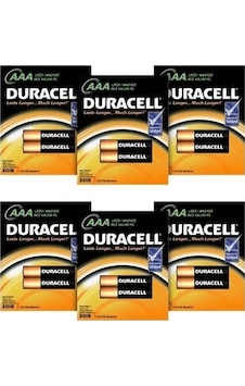 Duracell LR03/MN2400 AAA İnce Kalem Pil 6 x 2'li Duracell LR03/MN2400 AAA İnce Kalem Pil 6 x 2'li