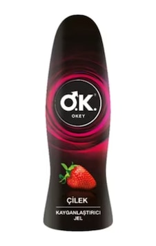 Okey Çilek Kayganlaştırıcı Jel 50 ML Okey Çilek Kayganlaştırıcı Jel 50 ML