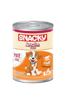 Snacky Püre Kuzulu Yavru Köpek Konserve 400 Gr Snacky Püre Kuzulu Yavru Köpek Konserve 400 Gr