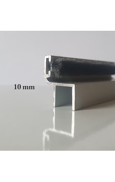 Alvetro 10 Mm Alüminyum Fitil Gri -küçük H- 100cm-119 Cm