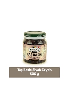 Kavlak Taş Baskı Gemlik Siyah Zeytin 500gr Kavlak Taş Baskı Gemlik Siyah Zeytin 500gr
