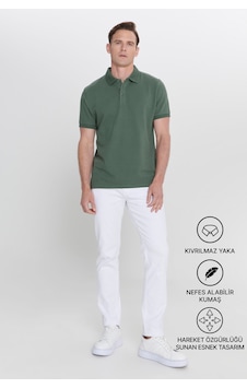 AC&Co / Altınyıldız Classics Altinyildiz Classics Erkek Haki Slim Fit Dar Kesim Polo Yaka %100 Pamuk Kısa Kollu Tişört 4A4820200001HAKS Haki AC&Co / Altınyıldız Classics Altinyildiz Classics Erkek Haki Slim Fit Dar Kesim Polo Yaka %100 Pamuk Kısa Kollu Tişört 4A4820200001HAKS Haki