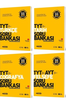 Hız 2025 Tyt Türkçe + Tarih + Coğrafya + Felsefe Soru Seti 4 Kitap Hız 2025 Tyt Türkçe + Tarih + Coğrafya + Felsefe Soru Seti 4 Kitap