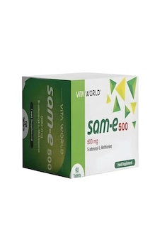 Vita World Sam-e 500 Mg 60 Tablet Vita World Sam-e 500 Mg 60 Tablet