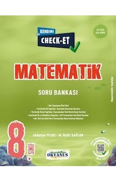 8. Sınıf Kendini Check - Et Matematik Tekrar Testleri - Okyanus Eğitim 8. Sınıf Kendini Check - Et Matematik Tekrar Testleri - Okyanus Eğitim