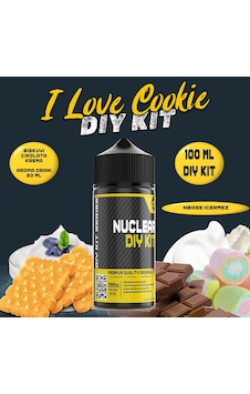 Nuclear 100 Ml Dıy Kit İ Love Cookie Gıda Aroma 20 Ml Aroma İçerir Nuclear 100 Ml Dıy Kit İ Love Cookie Gıda Aroma 20 Ml Aroma İçerir