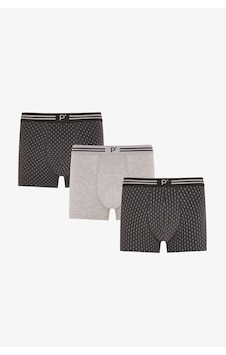 Penti Erkek Darkmark Puantiye Desenli 3lü Boxer Çok Renkli Penti Erkek Darkmark Puantiye Desenli 3lü Boxer Çok Renkli