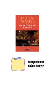 Saf Ve Düşünceli Romancı + Yapışkanlı Not Kağıdı Saf Ve Düşünceli Romancı + Yapışkanlı Not Kağıdı