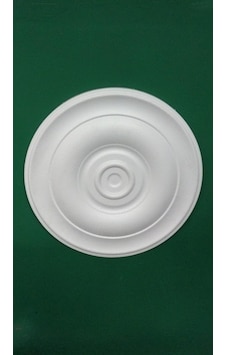 Pakpiyer Dekor Göbek Kartonpiyer Stropiyer Tavan Lamba Göbeği - Düz 39 Cm Küçük Düz L. Göbeği 39x39x3