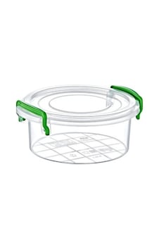 Mini Yuvarlak Saklama Kabı 0.5 Litre Şeffaf Mini Yuvarlak Saklama Kabı 0.5 Litre Şeffaf
