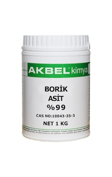 Akbel Borik Asit 1 Kg Akbel Borik Asit 1 Kg