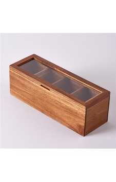 Linens Accacia Akasya 26,5x9x9 Cm Düzenleyici Kutu