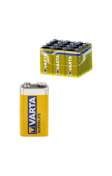 Pil 9V 12 Adet Varta 6F22 Pil 9V 12 Adet Varta 6F22