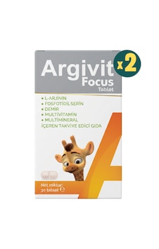 Argivit Focus Tablet 30 X 2 Adet Argivit Focus Tablet 30 X 2 Adet