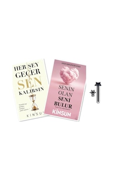 Her Şey Geçer Sen Kalırsın & Senin Olan Seni Bulur - Kinsun +2 Ayracı Her Şey Geçer Sen Kalırsın & Senin Olan Seni Bulur - Kinsun +2 Ayracı