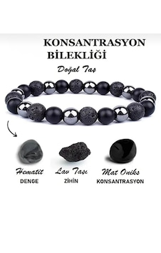 %100 Gerçek Doğal Taş Konsantrasyon Bilekliği Lav-oniks-hematit Doğaltaş Hediyelik Doğaltaş Çok Renkli %100 Gerçek Doğal Taş Konsantrasyon Bilekliği Lav-oniks-hematit Doğaltaş Hediyelik Doğaltaş Çok Renkli